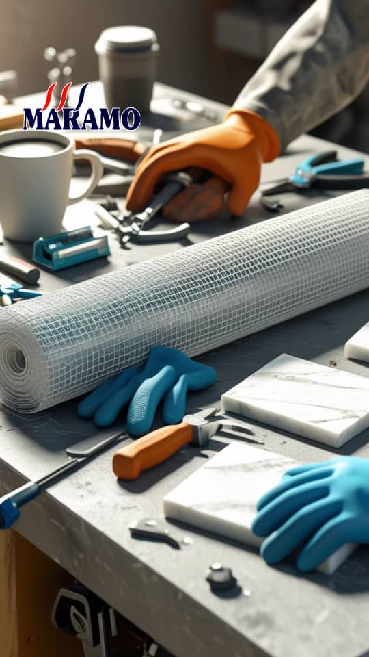 Fiberglass wall mesh MARAMO